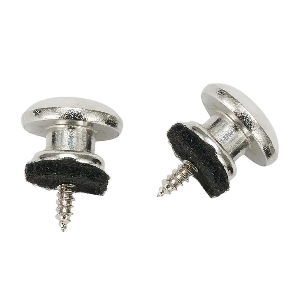 Fender Elite Strap Locks - Chiusure E Pulsanti Per Tracolla Chitarra, Nero