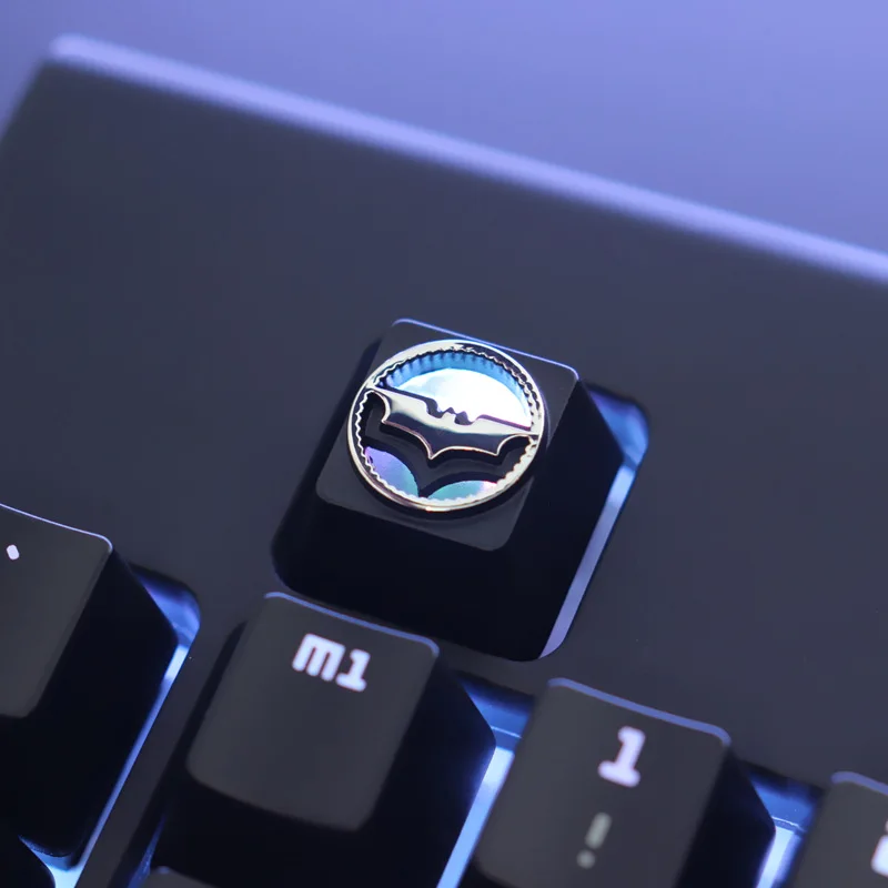 Liga de Alumínio Teclado Mecânico Chave Cap 1pc para Csgo ow Dota Pubg Wow Lol r4 Altura Alívio Estereoscópico - Imagem 2