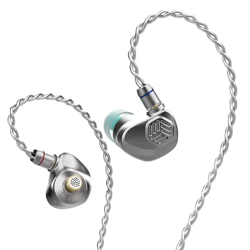 Astrotec AM850 MK2 Noise Canceling Earphone Wired Hifi  Monitor Stereo Headset Metal Headphones Detachable Cable 3