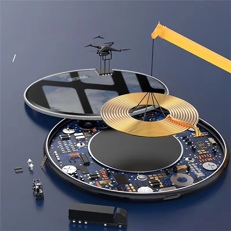 High-Speed 15W Quick Wireless Charging Pad