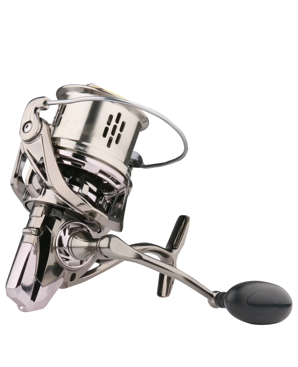 2022 New Dropshipping 4.81 18+1bb Long Shot Large Gapless Spinning Reel Metal Sea Fishing Reel