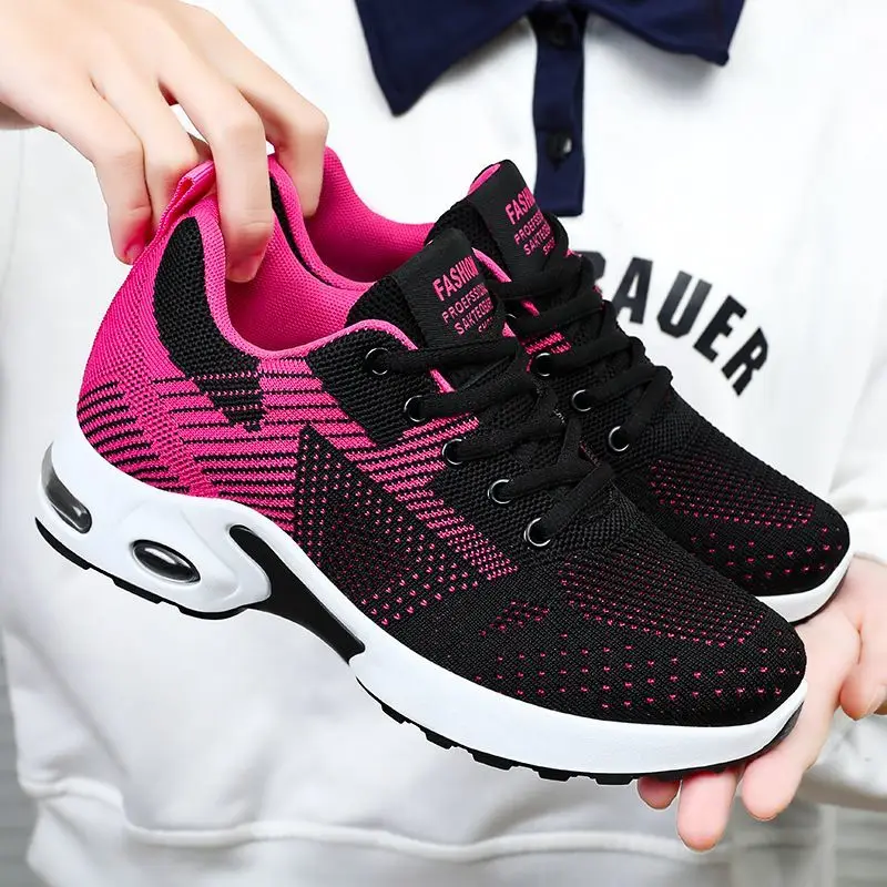 Dopamine sneakers Women's summer non-slip soft soled mesh breathable casual shoes Running light travel shoes dancing 2
