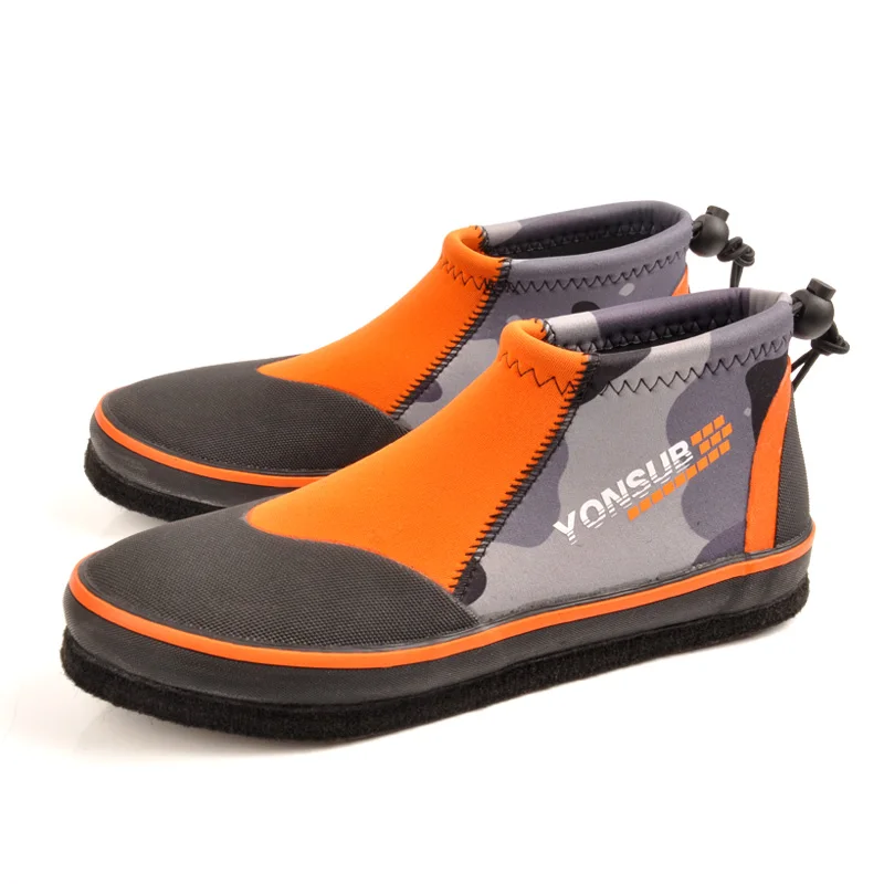 3mm Neoprene Wading Boots Lightweight Non-slip Summer Swimming Fishing Amphibious Outdoo upstream shoes 2