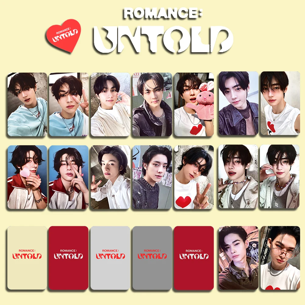 Kpop Boys Idol New Album Lomo Card Photocards XO Only If You Say Yes Postcards Fans Collection Souvenir Merch kpop photo cards,photo cards