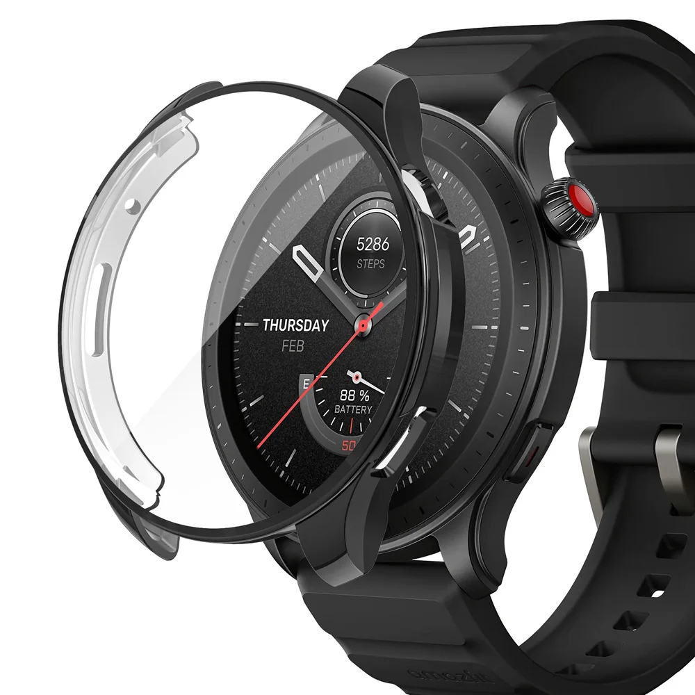 TPU Plating Protector Skin Case - Full Cover Smartwatch Accessory