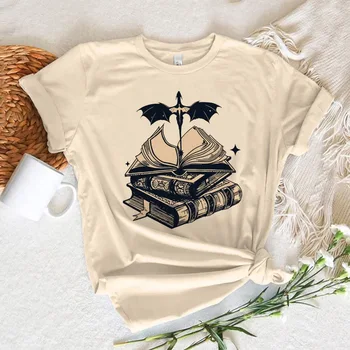 Fourth Wing t-shirts women summer streetwear Tee female designer clothing 1