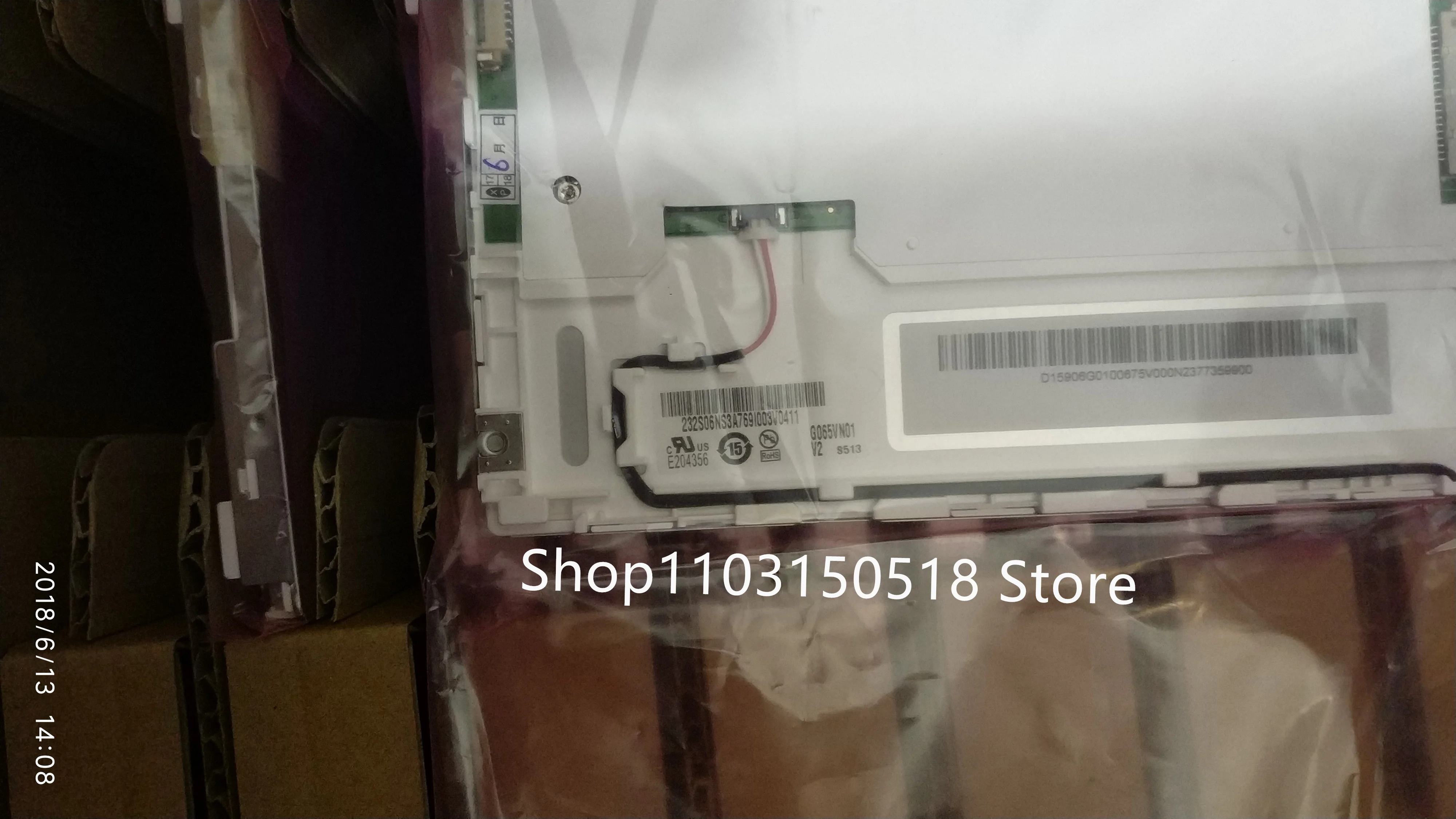 6.5-inch LCD screen,G065VN01V2  G065VN01 V0,  640*480, 180 days warranty