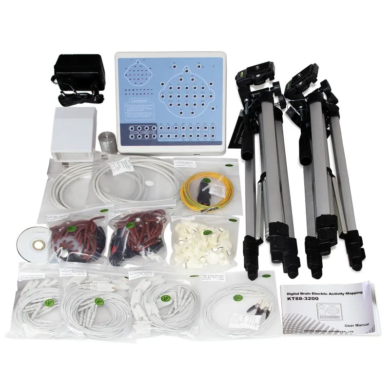 CONTEC KT88-3200 Digital Brain Electric Activity Mapping EEG Machine and Mapping System Free Software