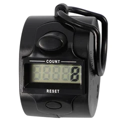 Manual Electronic Tally Counters Hand Held Push Precision Pedometer 5- Number Clicker Counter Tool Sports Gadget Sports