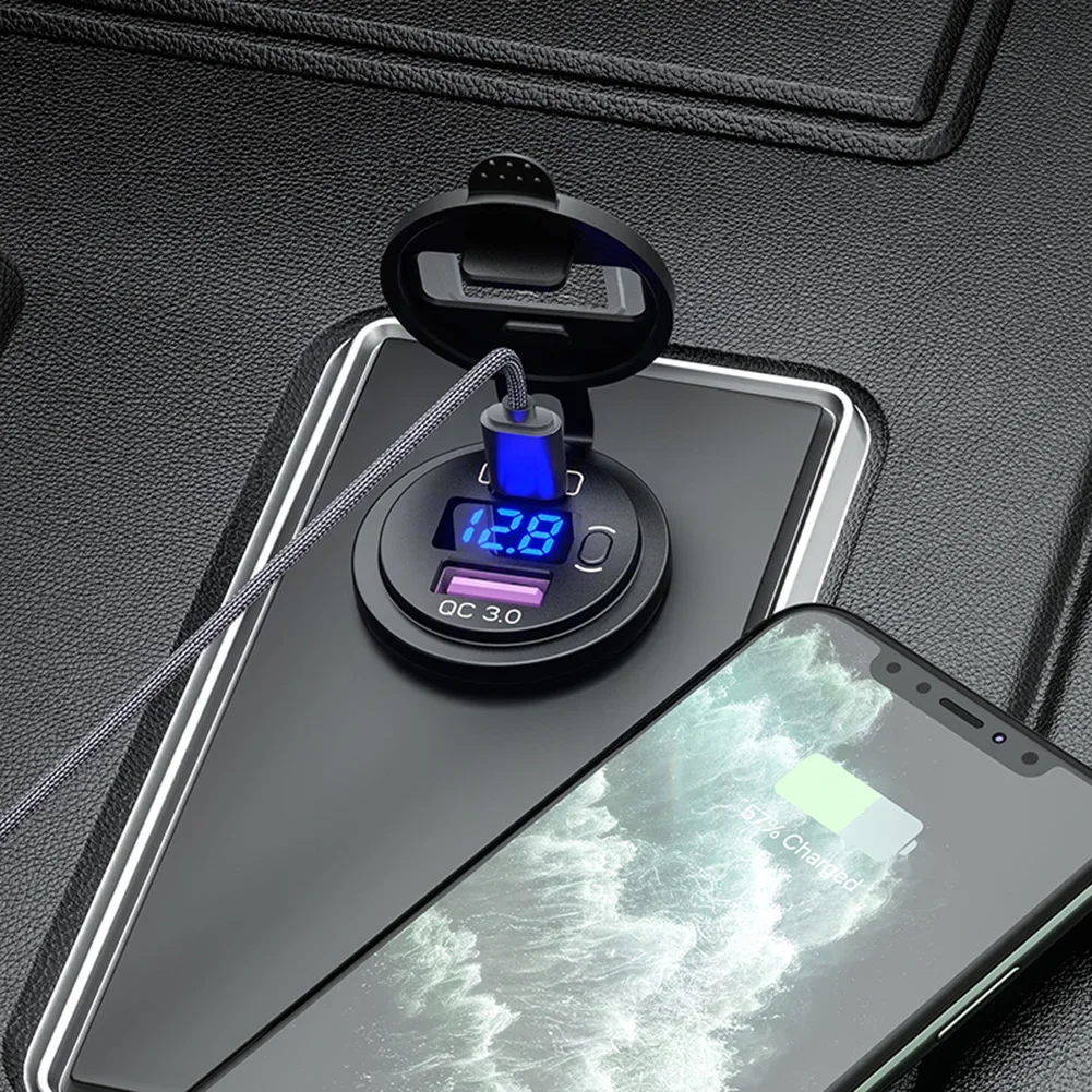  USB  ޴ , QC3.0 PD  , LED а   ̺