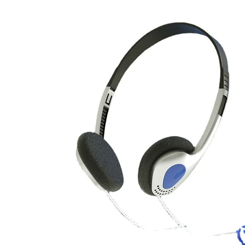 Headphones Y2k Personality Retro Headset Black Fashion Style Headset Over Ear Earbud 3.5mm Clear Headset Photo Props Personality 5