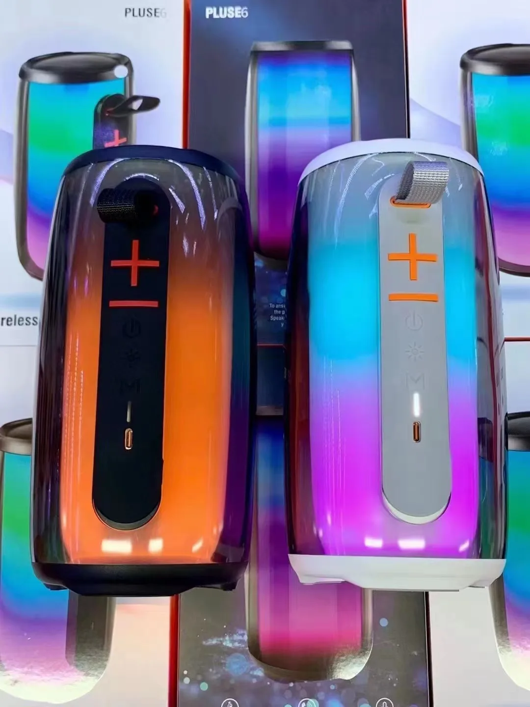 bocina jbl puls 6, columna portátil, lámpara de atmósfera RGB, Boombox de Audio para exteriores, Subwoofer impermeable con micrófono &raquo; bocina jbl puls 6