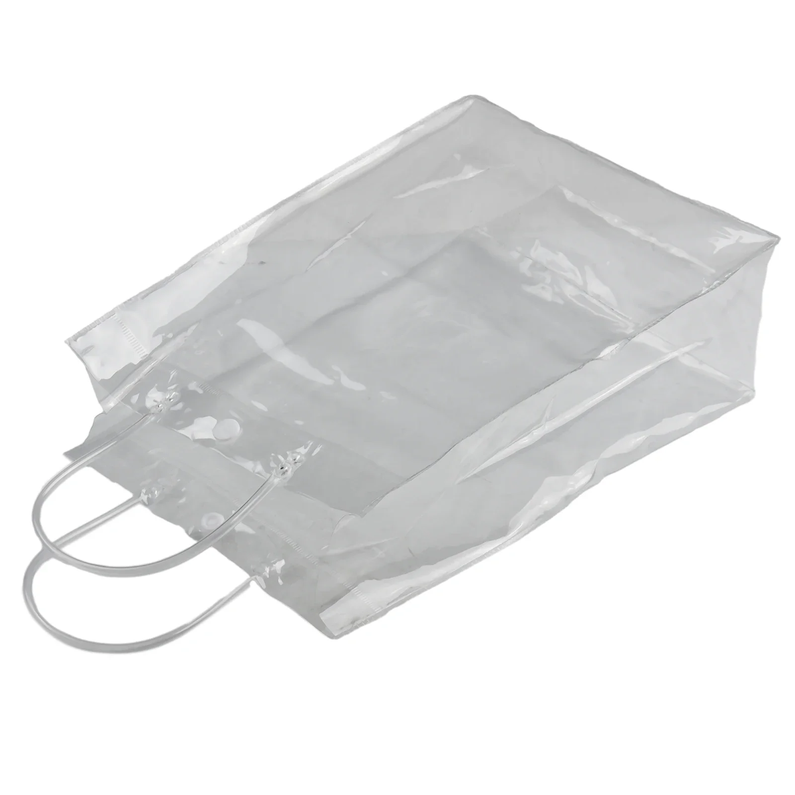 Ice Wine Bag PVC Transparent Cooler Bag Transparent Ice Bucket Wine Champagne Bottle Cooler Kitchen Bar Supplies