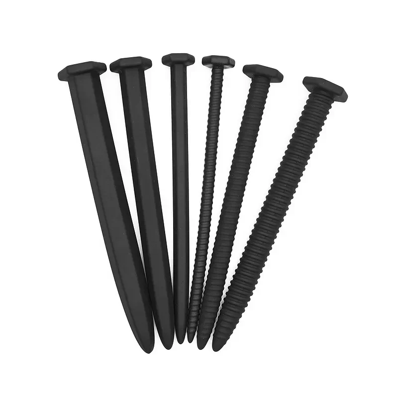 Penis sex toys 6 Size Penis Plug Silicone Urethra Catheter Soft Male Masturbator Tube Urethral Stretcher Urethral Sound Dilator Adult