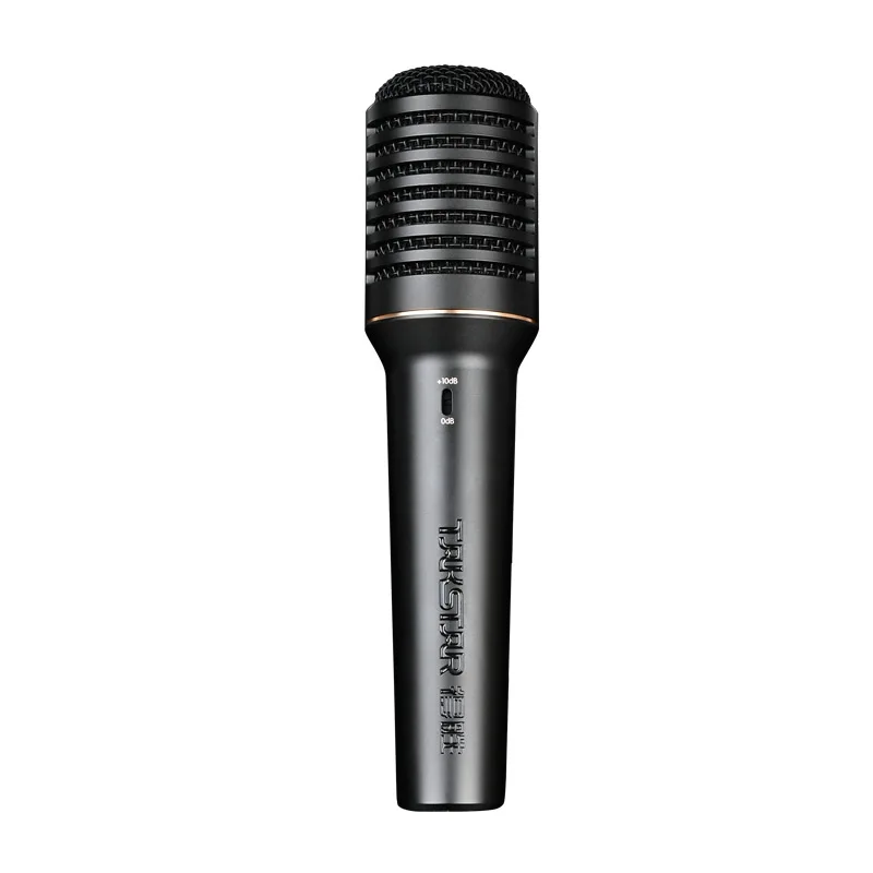 

Brand New Professional Recording PCM-5600 Microphone with Volume Control, Mic Clamp, for Livestream Karaoke, Live Performance