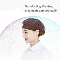 Women Man Cotton Dust proof Work Cap Accessories Bundled Hair Work Headband Chef Cap Food Service Cook Hat Canteen Catering 2