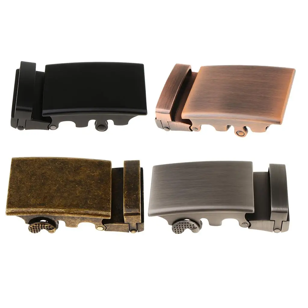 

Durable Metal Alloy Ratchet Belt Buckle Automatic Slide Buckle