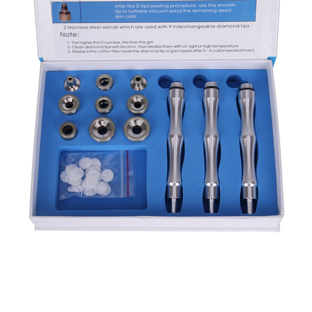 Diamond Dermabrasion Machine 3 in 1 Microdermabrasion Peeling Beauty Wrinkles Blackhead Removal Exfoliating Skin Care Devices