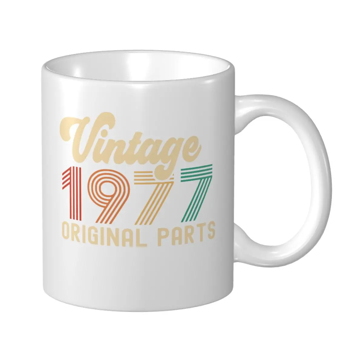 

Кружка в винтажном стиле Mark Cup 1977, оригинальные детали, кофейная чашка на день рождения, кружки, чайная чашка, Дорожные Кружки для офиса и дома