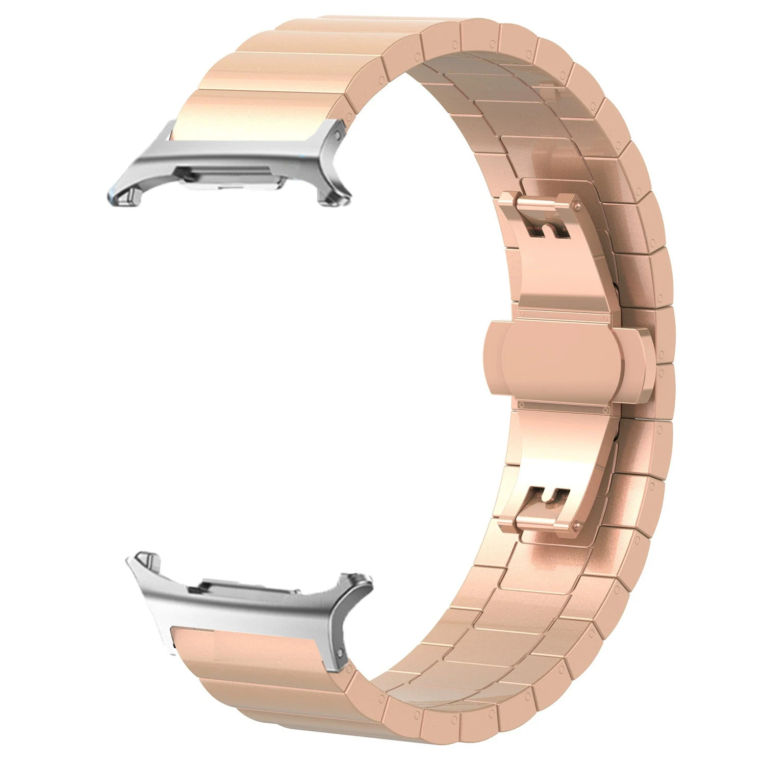 Luxury Stainless Steel Metal Strap - Premium Replacement Band Bracelet