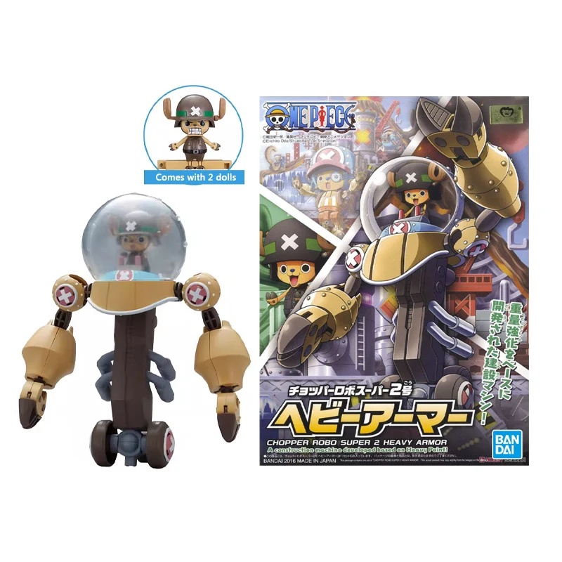 thumbnail image 1 of Bandai One Piece Figure Tony Tony Chopper Robot 2st Generation 01/02/03/04/05 Anime Action EG PVC Model Kit Toys, 1 of 5
