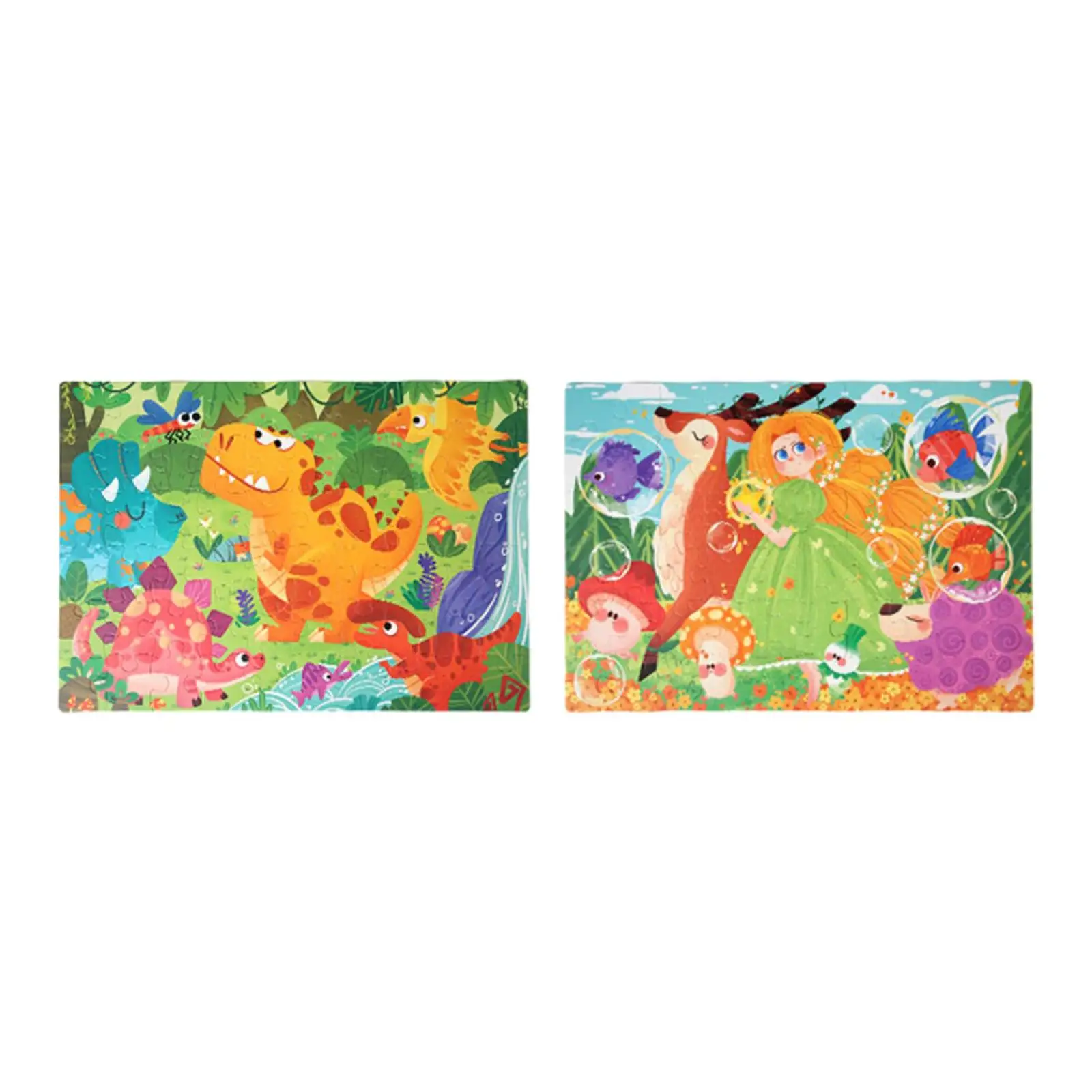 

Kids Floor Puzzle Fine Motor Skill Educational Cartoon Jigsaw Puzzle Montessori