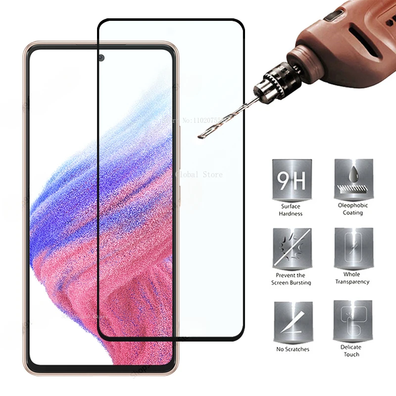 Ultimate 9D Full Cover Glass Screen Protectors - Set of 3