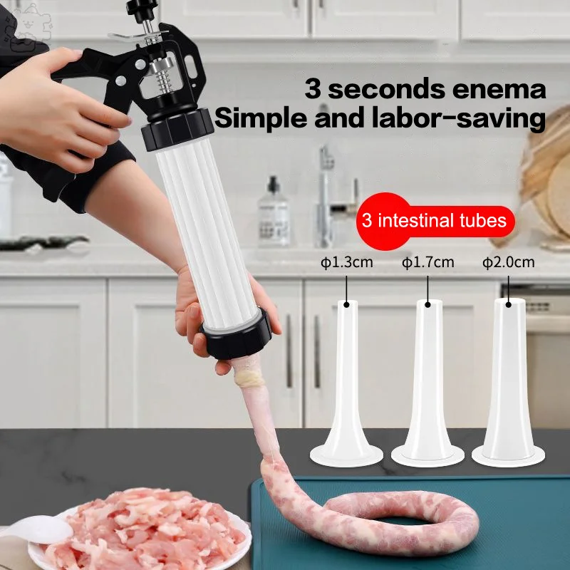 Sausage Maker Sausage Stuffer Jerky Gun Manual Meat Syringe Home Made Homemade Tool Small Tool Filler