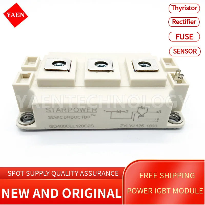 

GD400CLL120C2S GD300CLL120C2S GD300CUL120C2S GD400CUK60C2S NEW AND ORIGINAL POWER IGBT MODULE SPOT SUPPLY QUALITY ASSURANCE