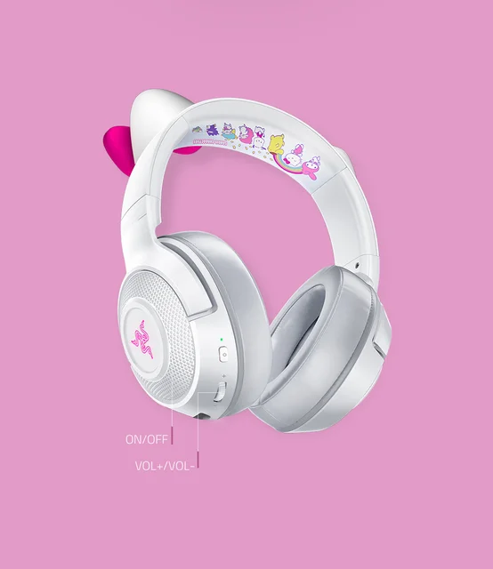 AURICULARES INALÁMBRICOS BLUETOOTH Razer Kraken BT Hello Kitty and