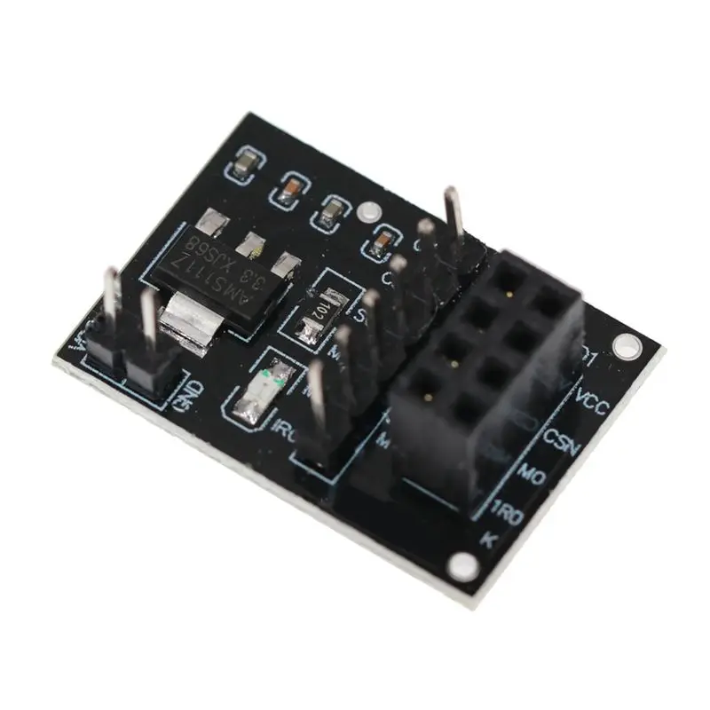 스타일리쉬한 NRF24L01+PA+LNA 무선 모듈(안테나 포함) NRF24L01 무선 모듈 어댑터로 1100미터 장거리 통신 가능
