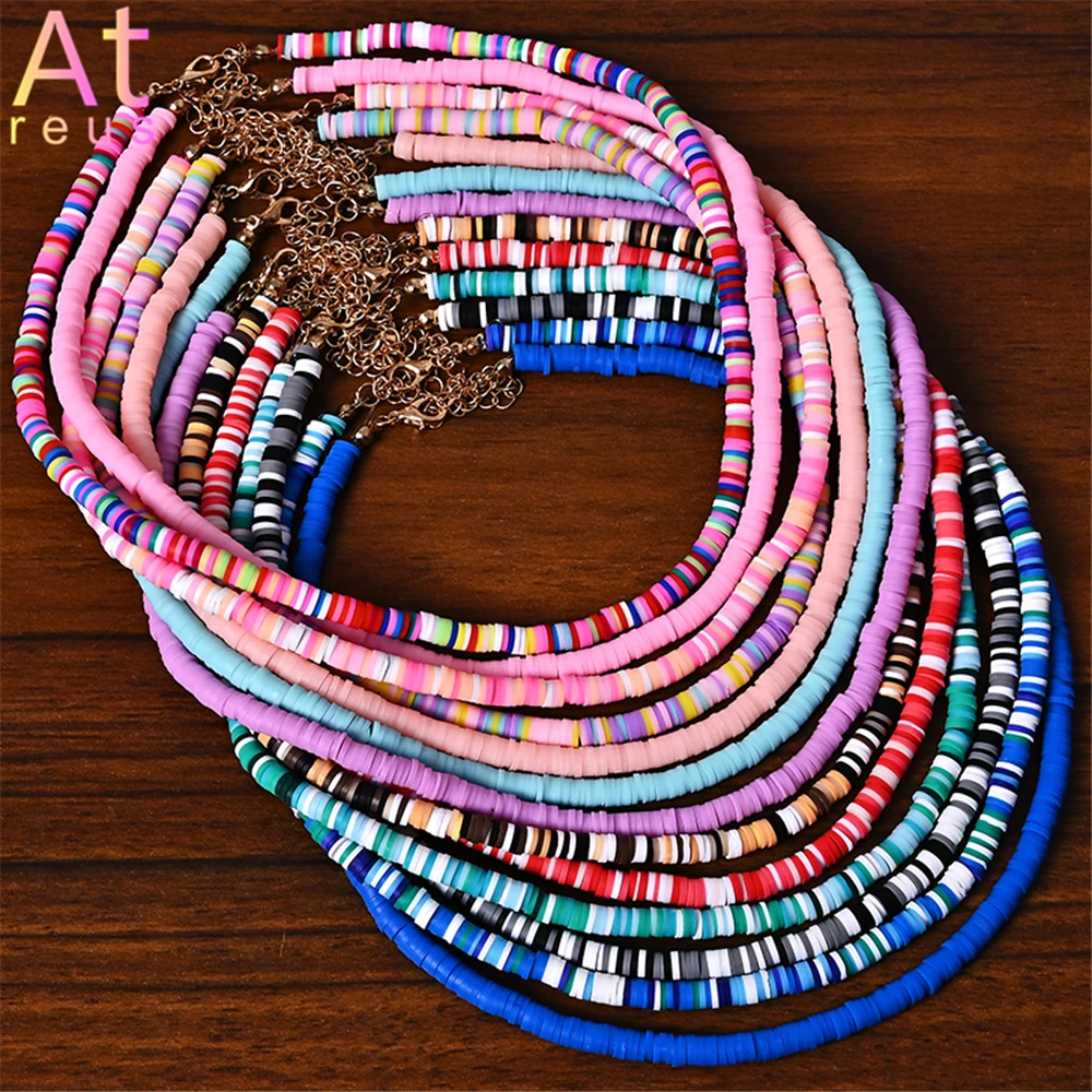 Gangel Bohemian Beaded Choker Necklace - Gold Layered Heart Chain, Hawaiian Summer Jewelry Gift For Women - View #4