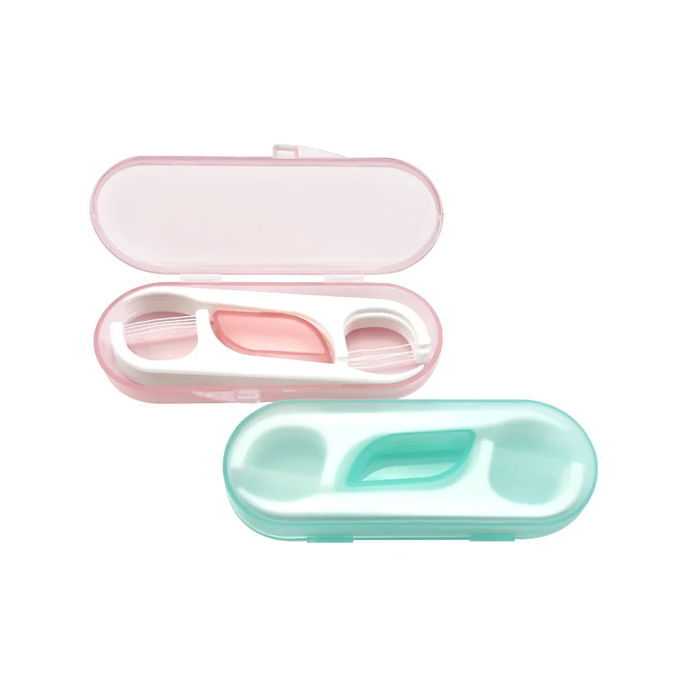 Zahnseide Tragbare Zahnseide Zahnstocher Box Zahnstocher Zahnseide Lagerung Box Zahnseide Zahnstocher Set Zahnreiniger Mit Lagerung Rohr Geschenk – Detail 9