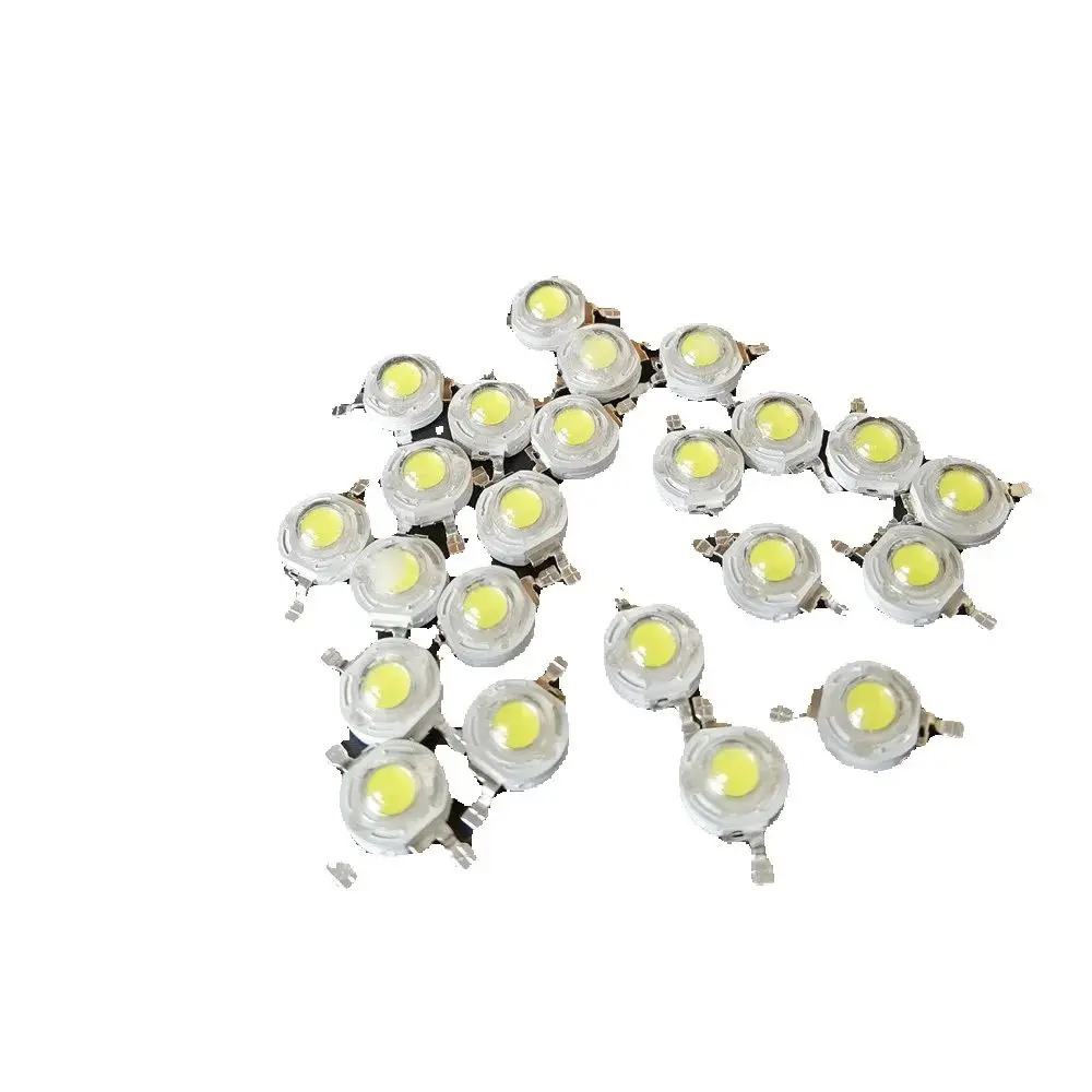 10-100Pcs LED COB Lamp Chip 1W 3W 3.2-3.6V Input 100-220LM Mini LED Bulb Diode SMD DIY Floodlight Spotlight Downlight led lamp led lamp beads led chip led lamp bulb