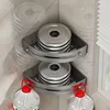 3 - Tier Corner Shower Caddy for Space - Saving: Wall - Mounted, Easy Install (No - Drill), Made of Durable ABS Plastic 3
