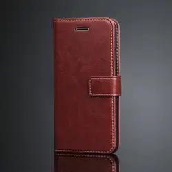 Premium PU Leather Wallet Flip Case - Stylish Protective Cover with Card Slots & Kickstand for Oneplus 13T (13s (Brown)