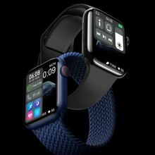 

2021 Smart Watch 44mm Men Women Smartwatch Wireless Charging DIY Watch Face For Apple Android PK Hw16 W46 Series 6 7