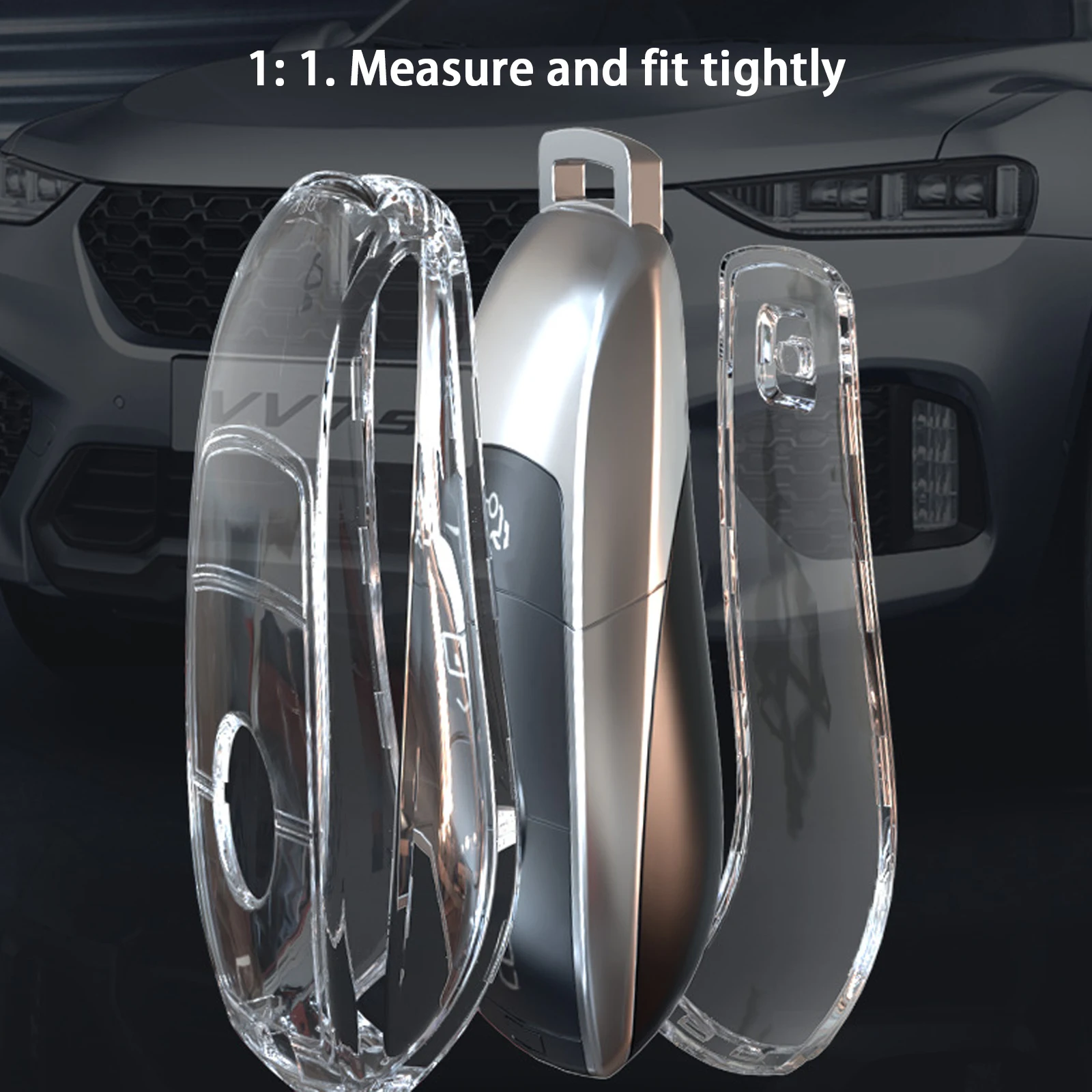 TPU Transparent Car Key Case Cover Mercedes Benz E C S GLC Class E200 E400 E63 W213 S550 S560 C260 A200 Key Shell Protector key case cover,key case,car key shell