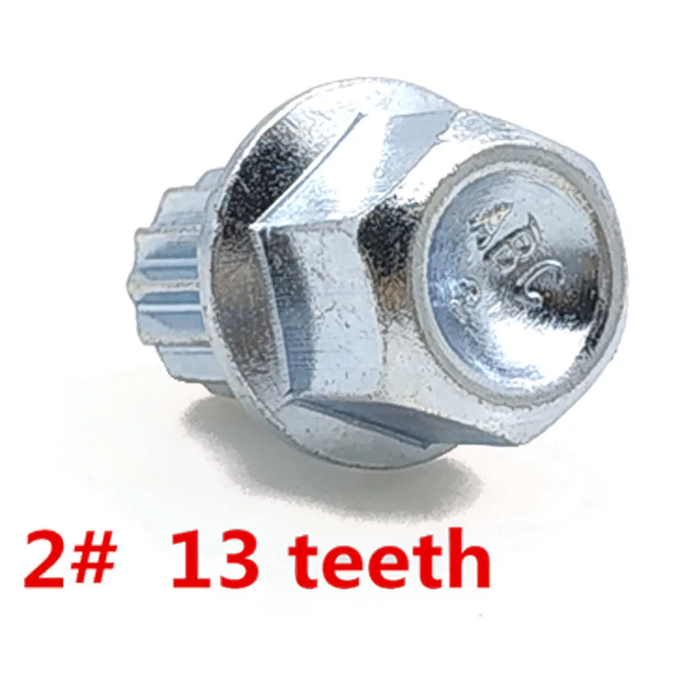 Wheel Bolt Nut Extractor 1 PCS New Anti-Theft Wheel Bolt Nut Wrench Adapter #0 To #9 For VW Golf Tourer Passat For Audi A4 A6 A8 TT 8D0 601 139F