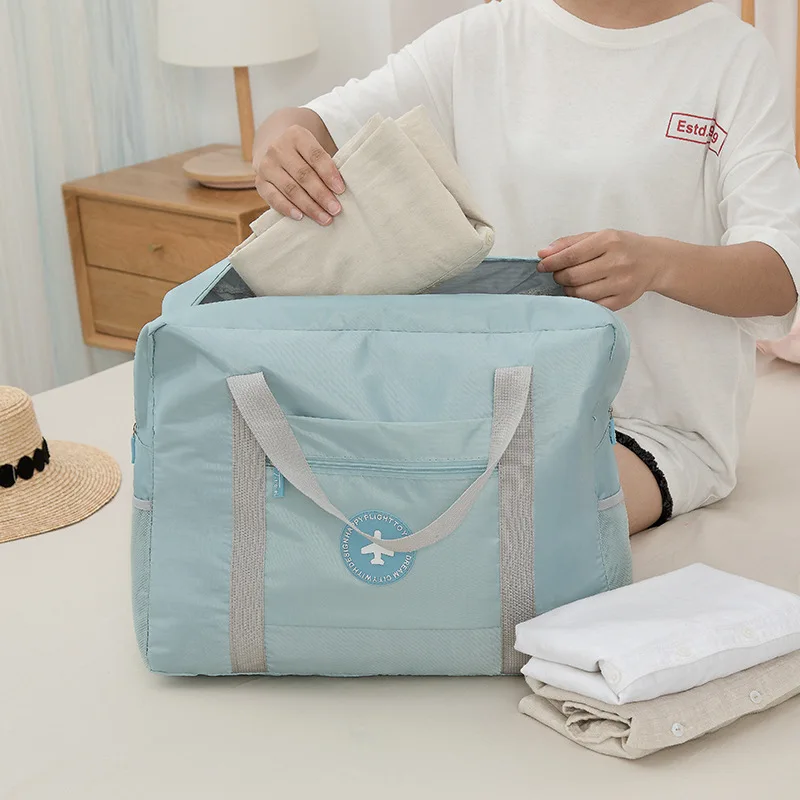 Travel Bag Large-capacity Hand-held Short-distance Business Trip Luggage Lightweight Storage Bag Travel Fitness Bag For Girls