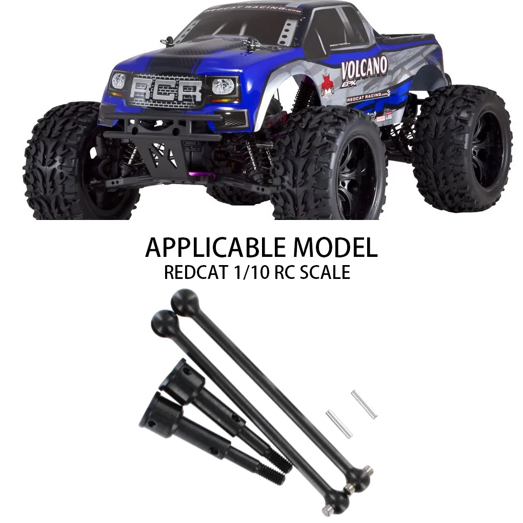 

4piece Steel 1 10 Universal Drive Joint For Scale RC Car Part RC Car Accessories Replacement Parts RC Upgrade Part Black