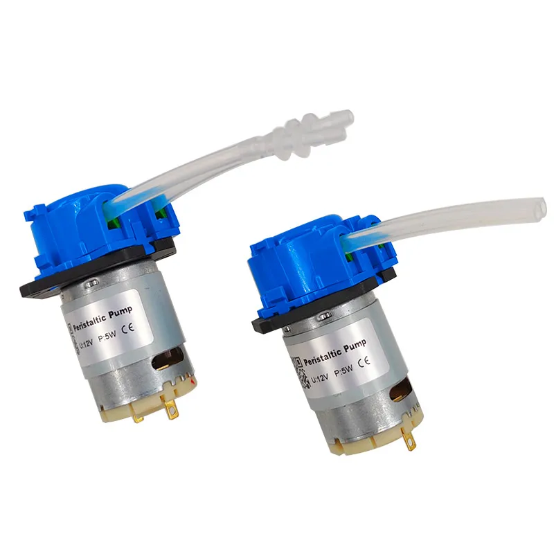 Self-priming Mini Circulation Micro Pumping Peristaltic Pump 12V 5W Silicone Tube submersible pump liquid transfer pump electric water pump water pump