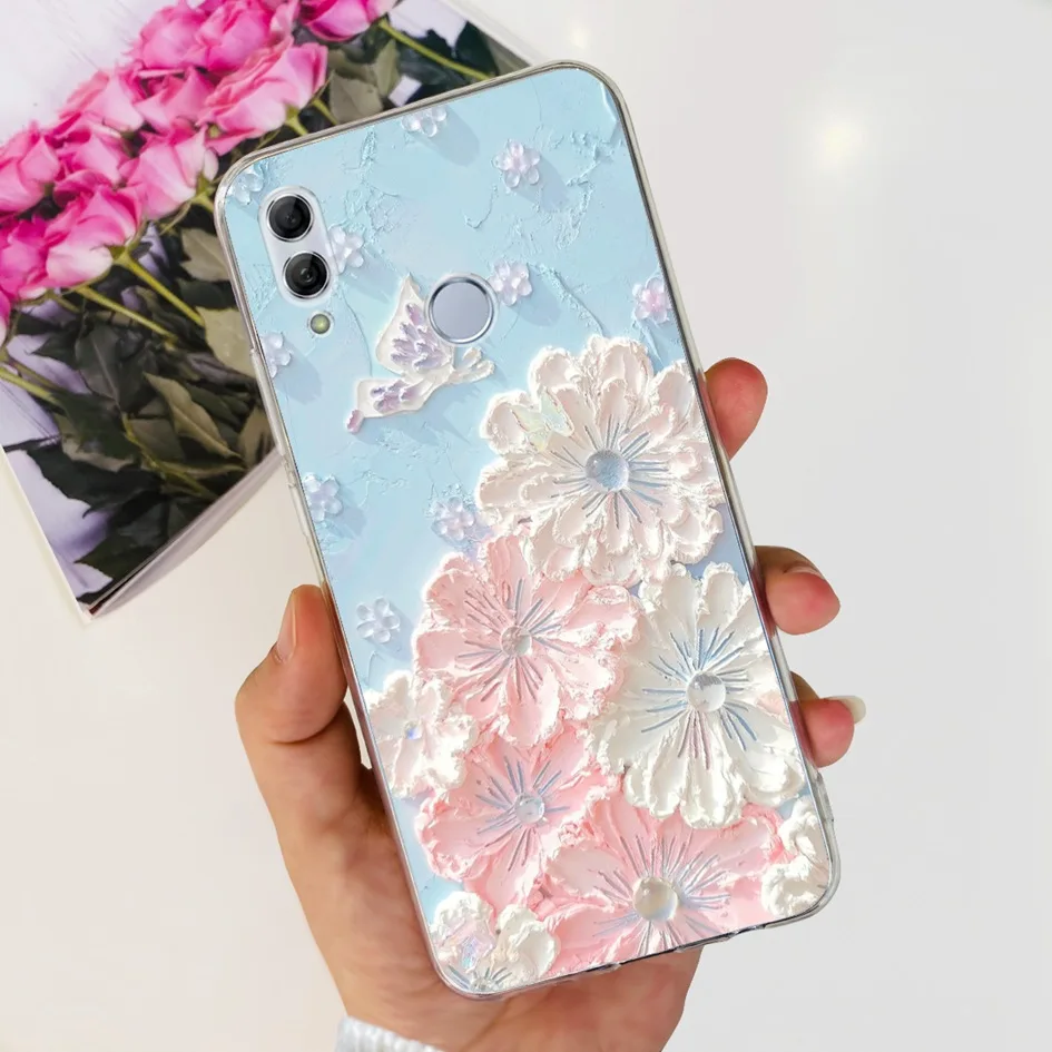 Fashion Butterfly Transparent Silicone Case - Stylish Bumper Cover