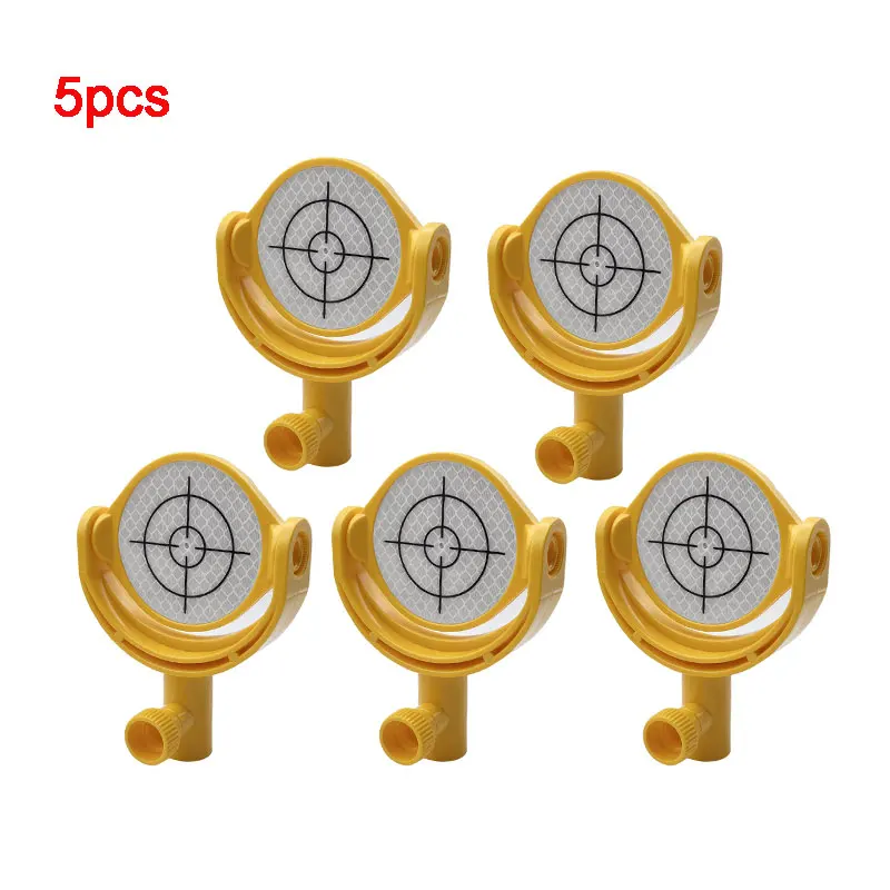 

5pcs Tilting Reflector with Printed Crosshair Dia.60mm sheet , Optical Prism . mini prism for total station