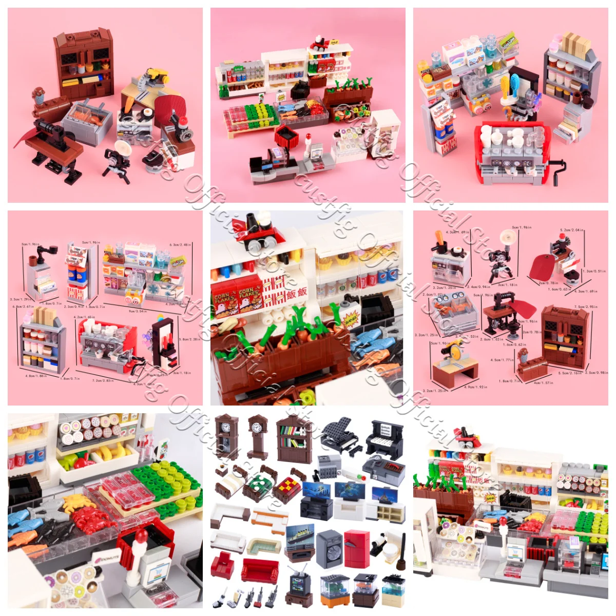 City Creative House Furniture & Accessories Building Blocks Set