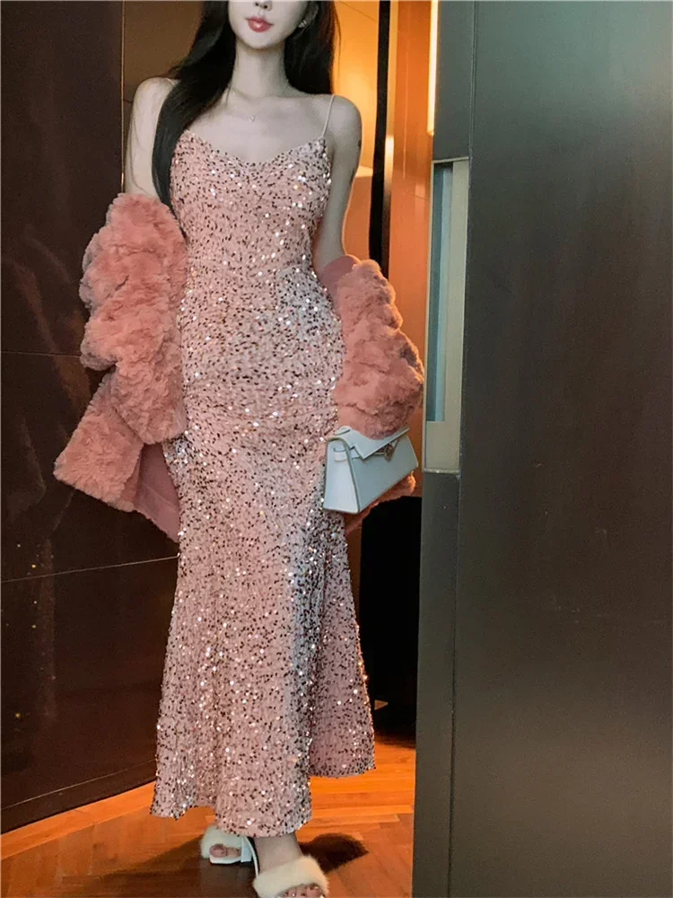 green emerald velvet dress 2021 Sexy V-Neck Beaded Side-Split A-Line Evening Prom Dresses main image 1