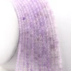 Natural Lavender Amethyst Faceted Round / Cube Beads 2mm,3mm,4mm，Fine Jewelry Making, DIY Bracelet And Necklace 2