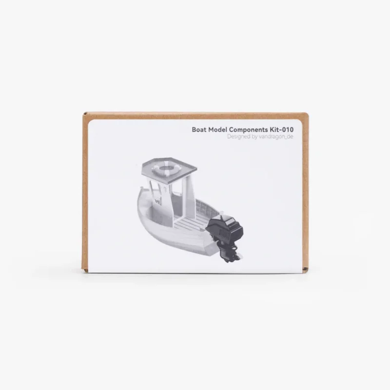 3D 프린팅 보트 구성 요소 키트, Bambu Lab 3D 프린터, 모터 보트 장난감 배송, DIY 창의적인 선물