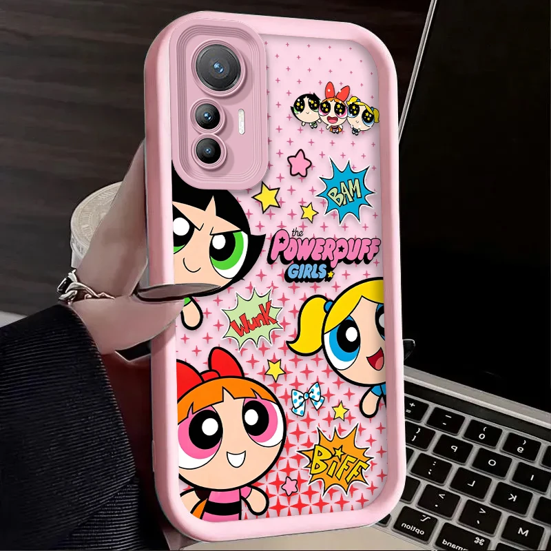 Cute Powerpuff Girls Blossom & Bubbles Phone Case