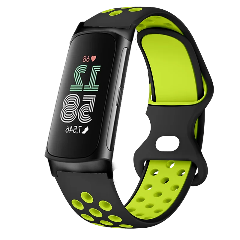 Breathable Quick-Dry Silicone Sport Wristband with Round Hole Strap Design